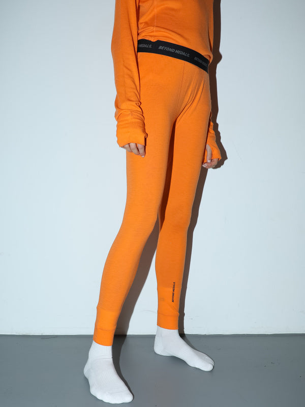 Beyond Medals - Merino Baselayer BOTTOM Orange