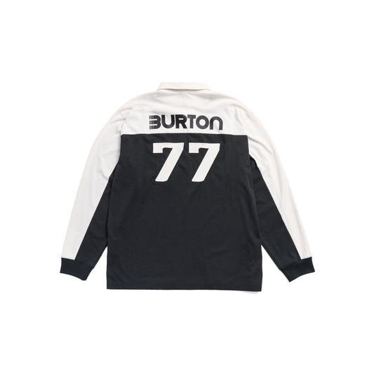 Burton - Rugby Shirt — True Black / Stout White