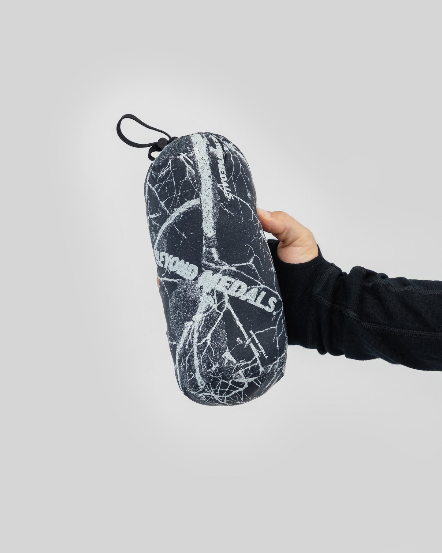 Beyond Medals - Packable Down Vest Grey