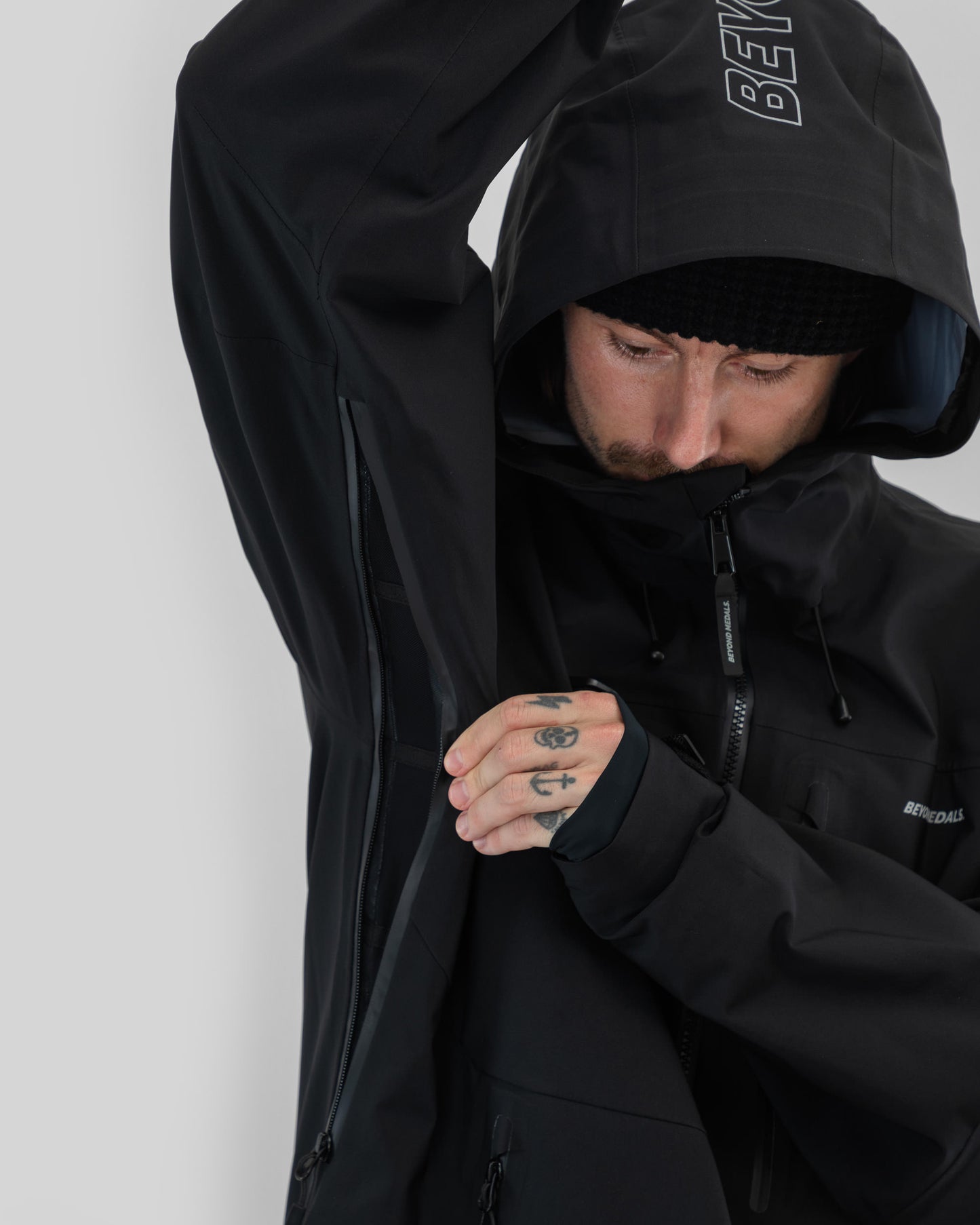 Beyond Medals - Pro Tech Jacket Black