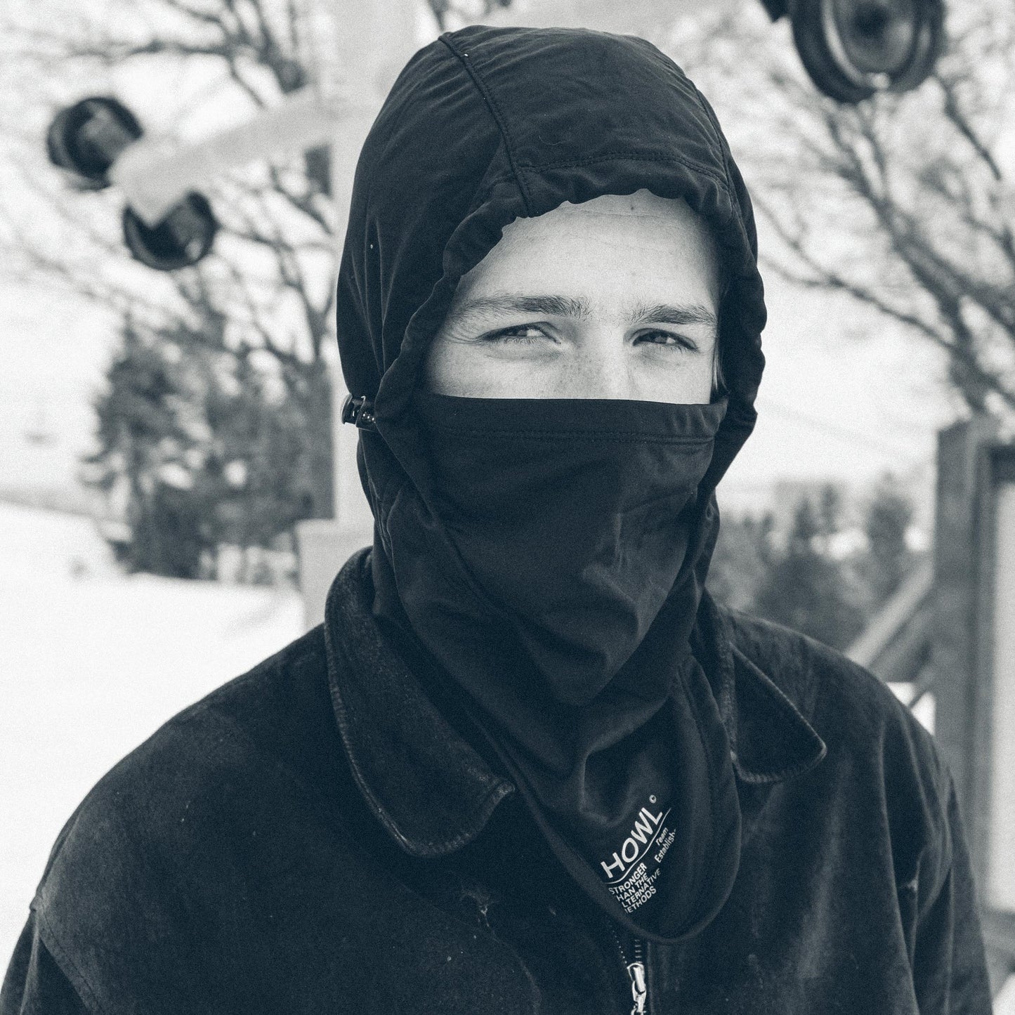 Howl Supply - STORMY FACEMASK Black