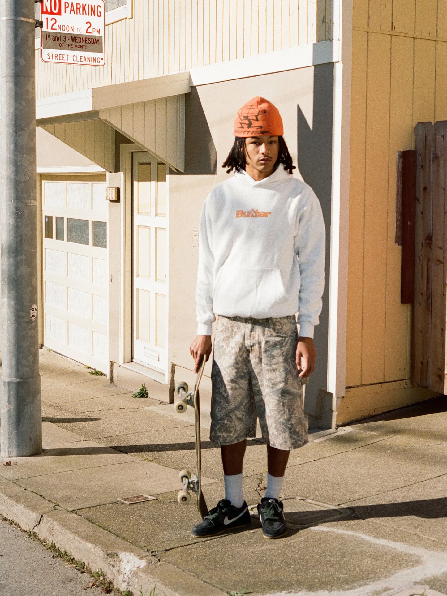 Butter Goods - Smashed Logo Pullover Hood