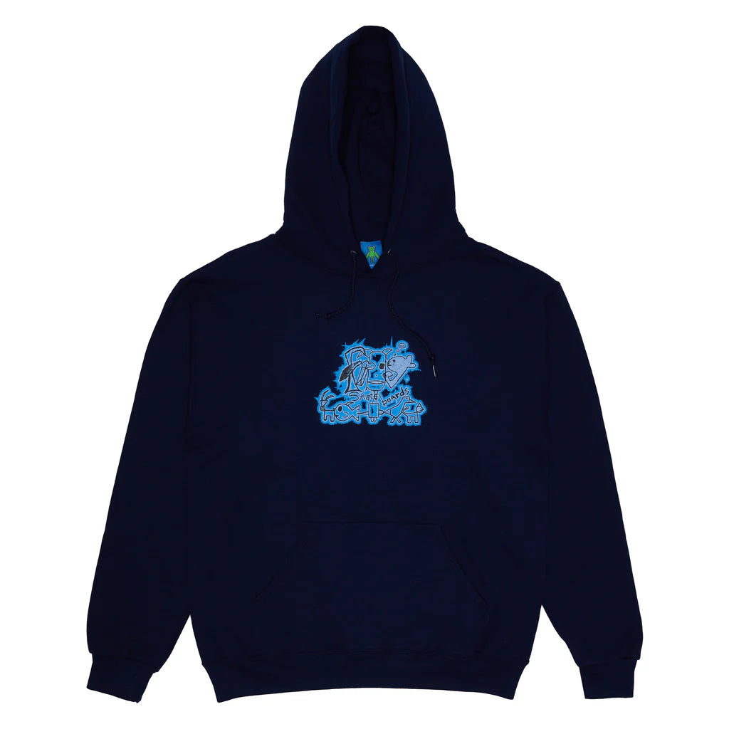 Frog Skateboards Radioactive Hoodie (Navy)