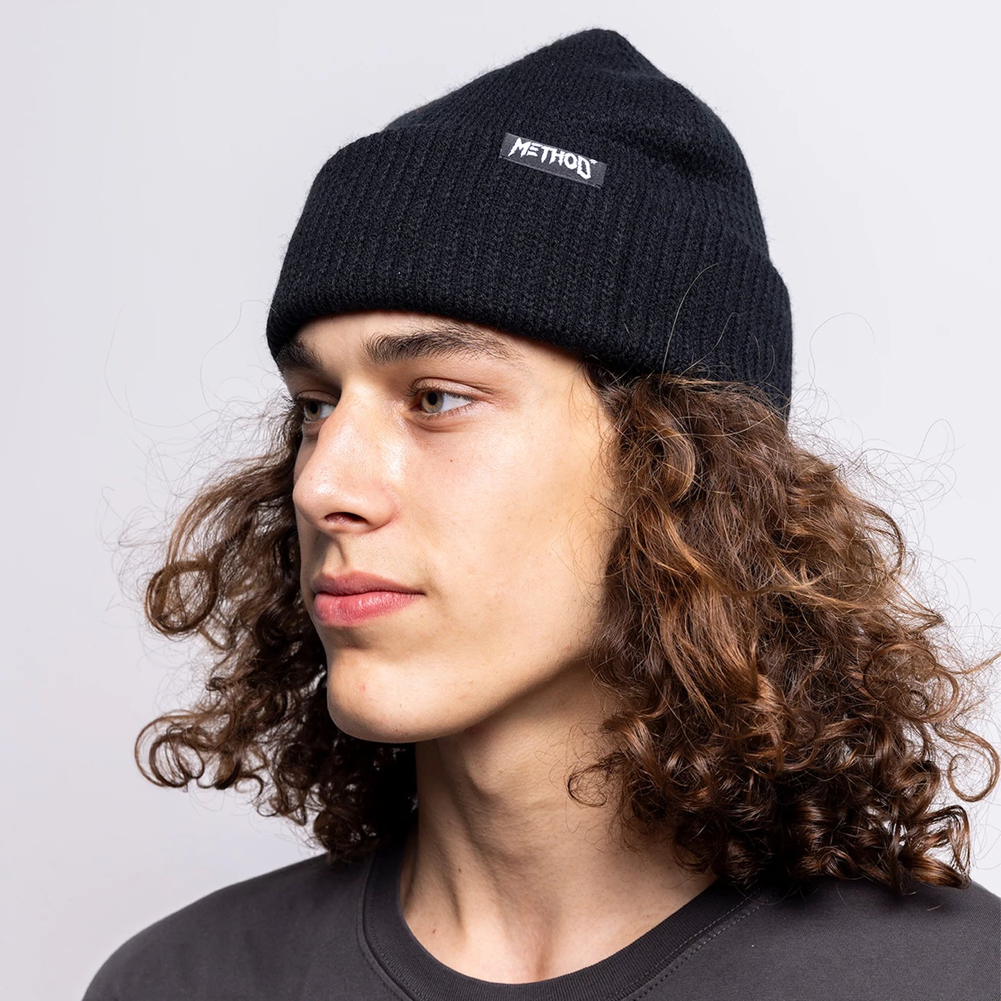 Method - Label Beanie Black