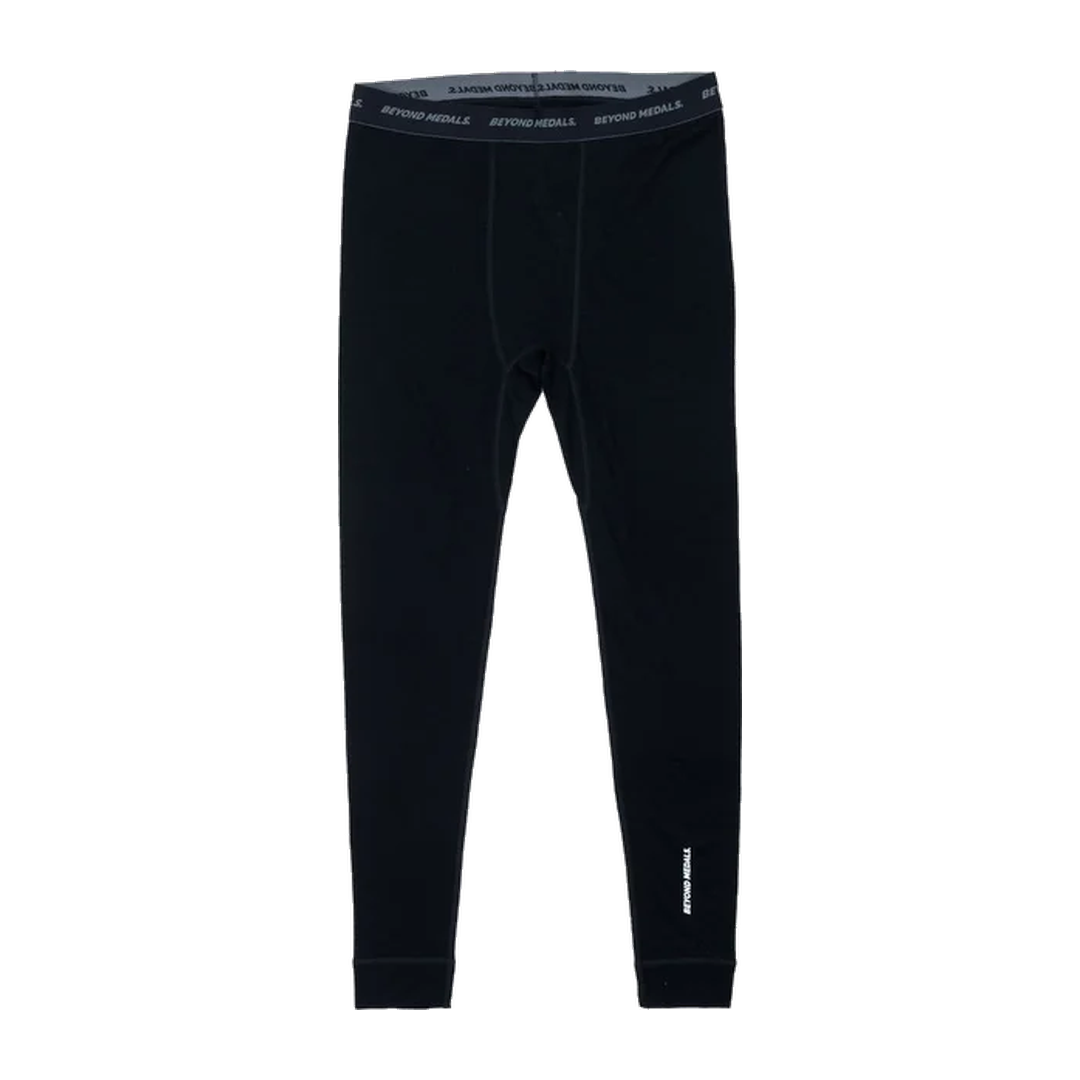 Beyond Medals - Merino Baselayer Bottom — Black