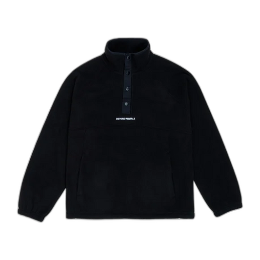 Beyond Medals - Half Snap Fleece — Black