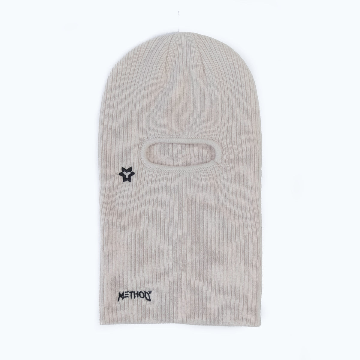Method - Knit Balaclava — White