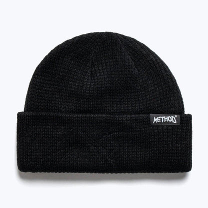 Method - Label Beanie — Black