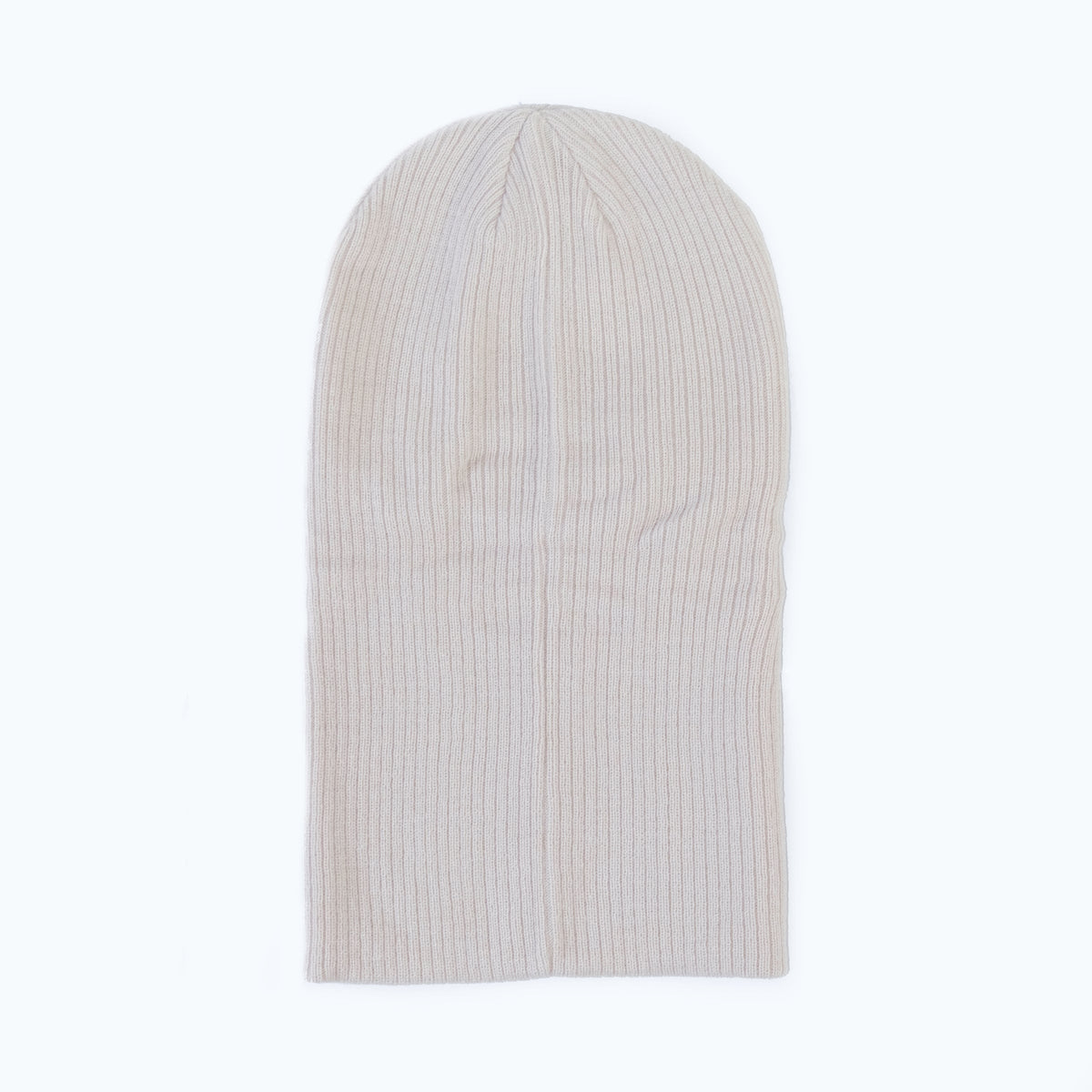 Method - Knit Balaclava — White