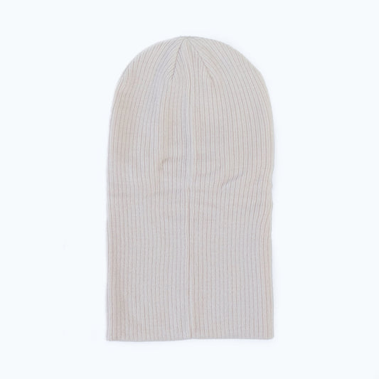 Method - Knit Balaclava — White