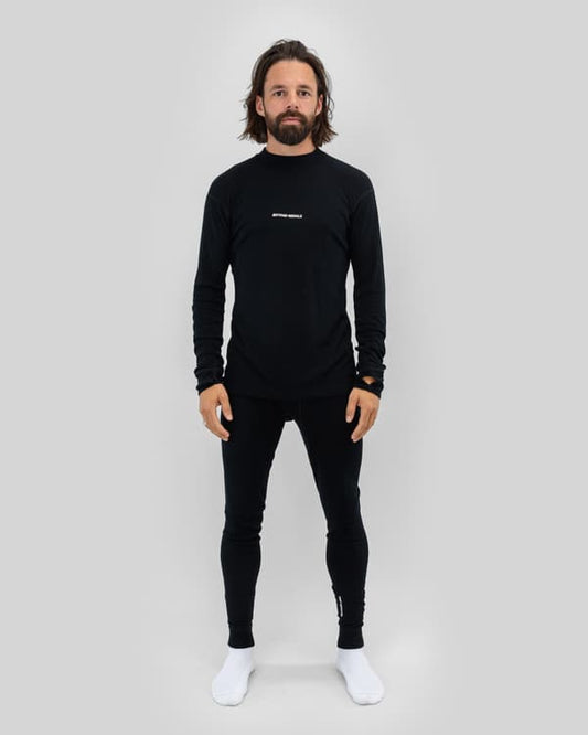 Beyond Medals - Merino Baselayer Top — Black