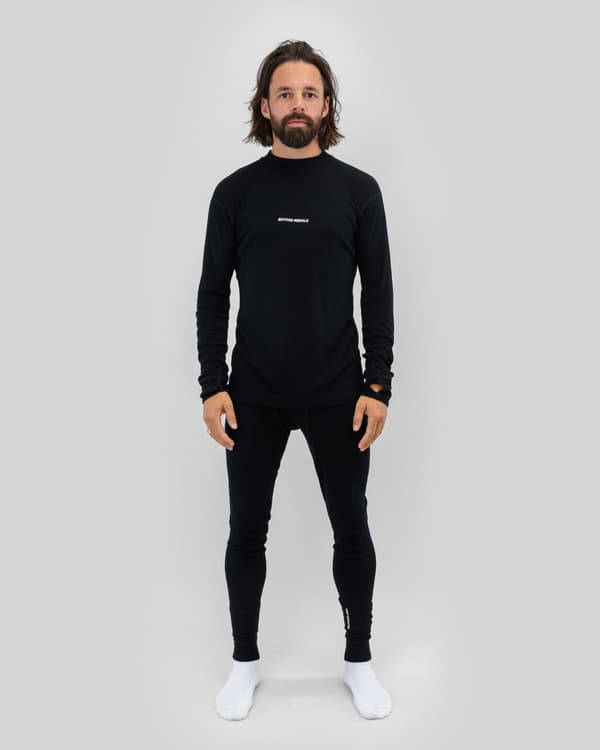 Beyond Medals - Merino Baselayer Bottom — Black