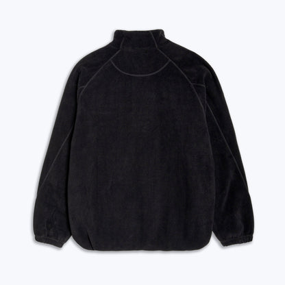 Method - Label 1/4 Zip Fleece — Black