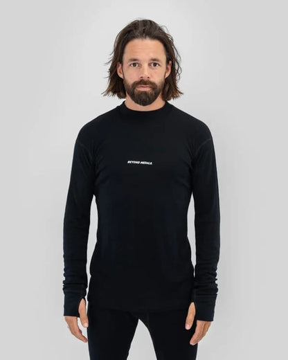 Beyond Medals - Merino Baselayer Top — Black