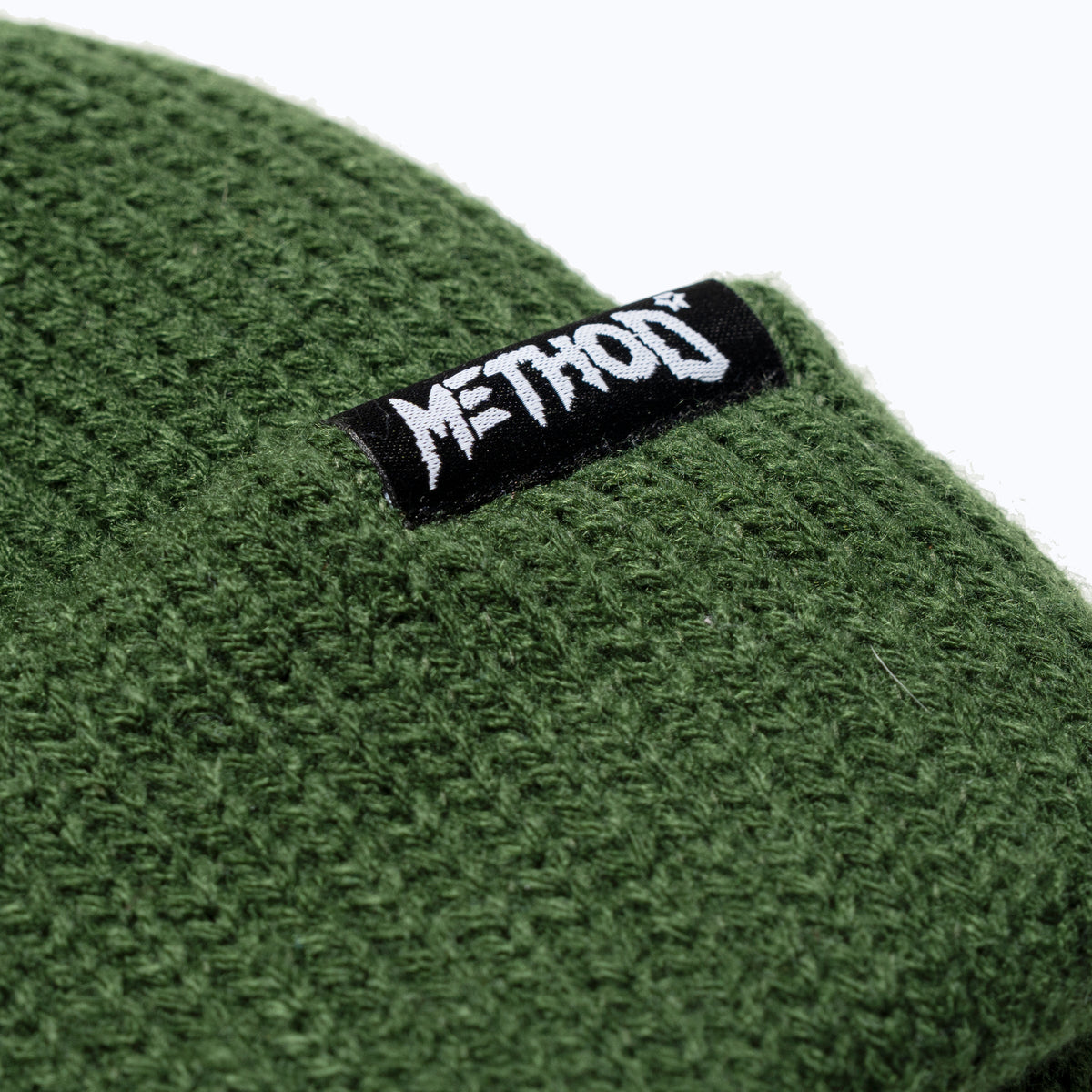 Method - Label Beanie — Forest Green