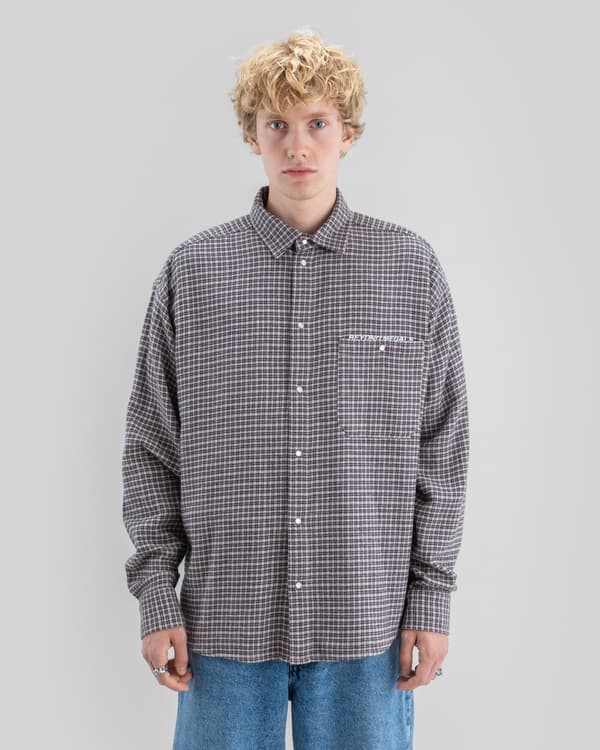 Beyond Medals - Checkered Shirt — Light Beige