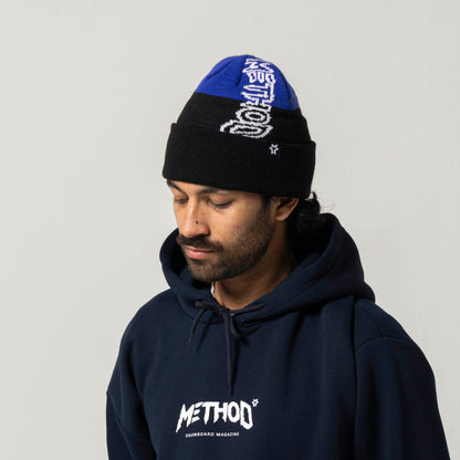 Method - Dipped Beanie — Black/Blue