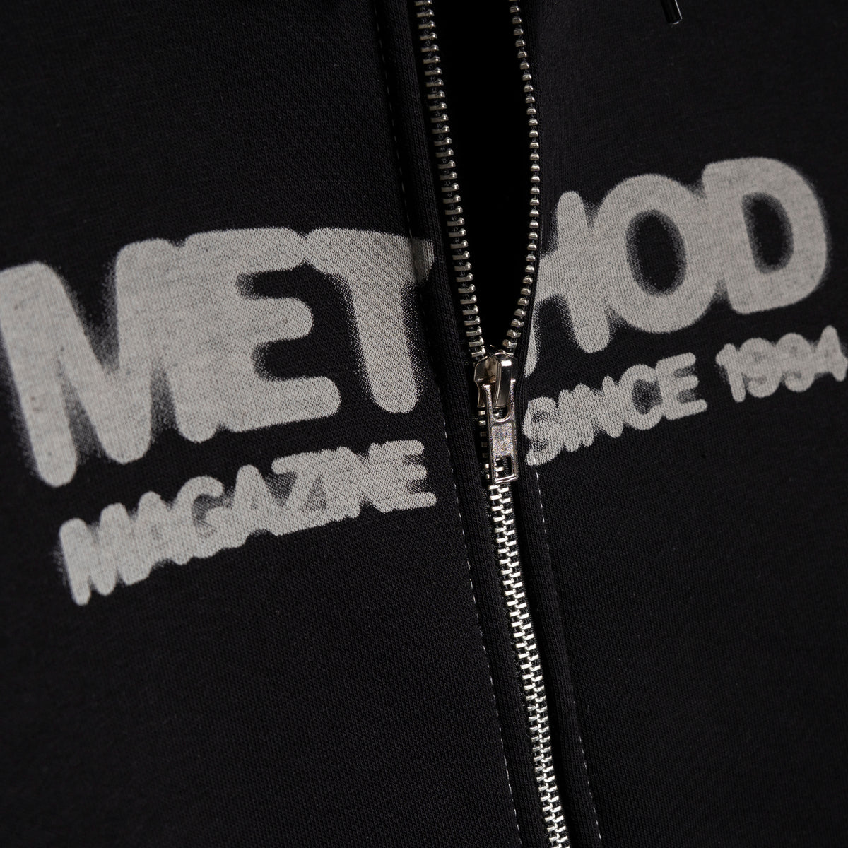 Method - Since 94 Zip Hoodie — Black Contrast