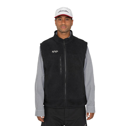 Armada - Klatch Fleece Vest — Black