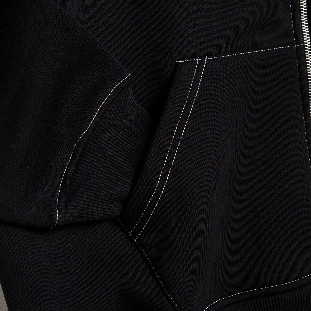 Method - Since 94 Zip Hoodie — Black Contrast