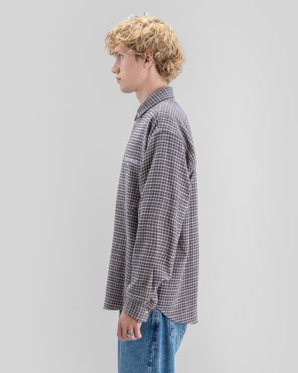 Beyond Medals - Checkered Shirt — Light Beige