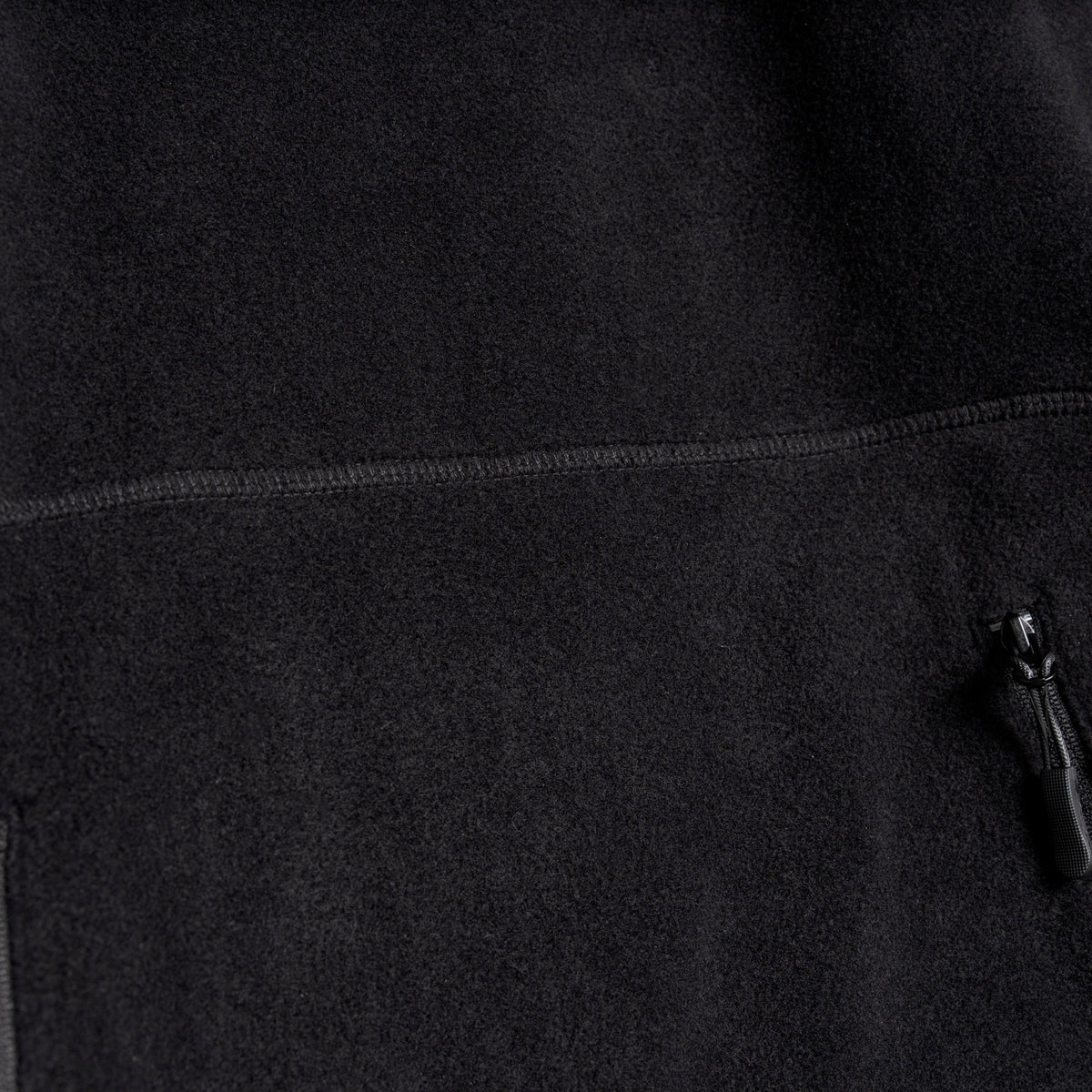 Method - Label 1/4 Zip Fleece — Black