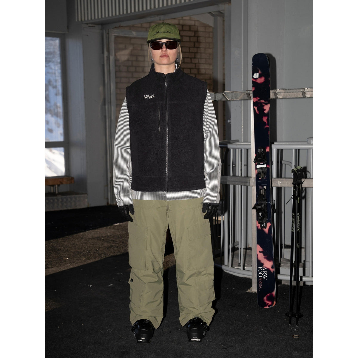 Armada - Klatch Fleece Vest — Black