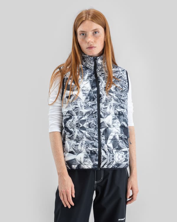 Beyond Medals - Packable Down Vest — Print