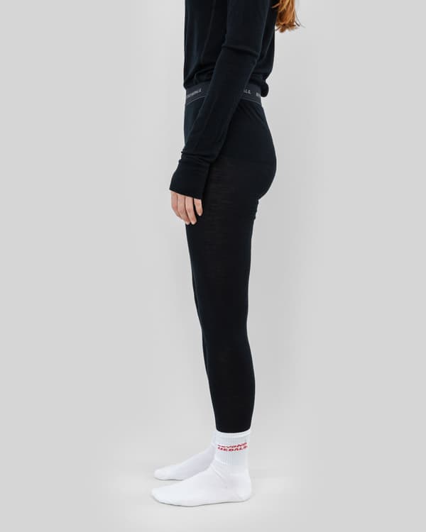 Beyond Medals - Merino Baselayer Bottom — Black