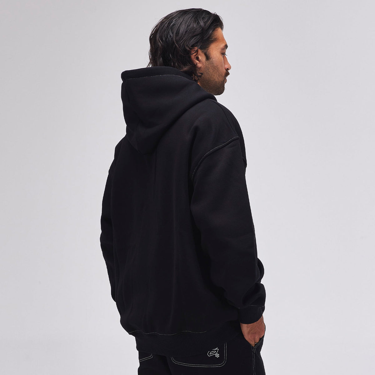 Method - Since 94 Zip Hoodie — Black Contrast