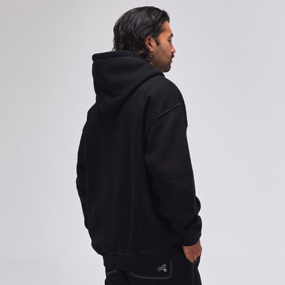 Method - Since 94 Zip Hoodie — Black Contrast
