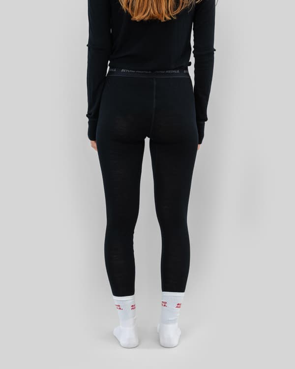 Beyond Medals - Merino Baselayer Bottom — Black