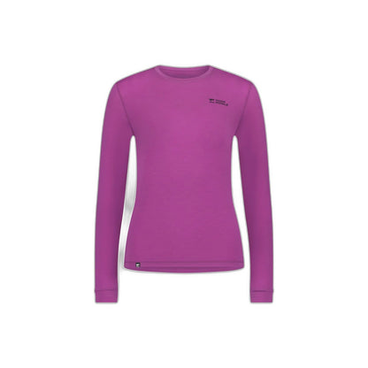 Mons Royale - Women's Cascade Merino Base Layer Long Sleeve Purple