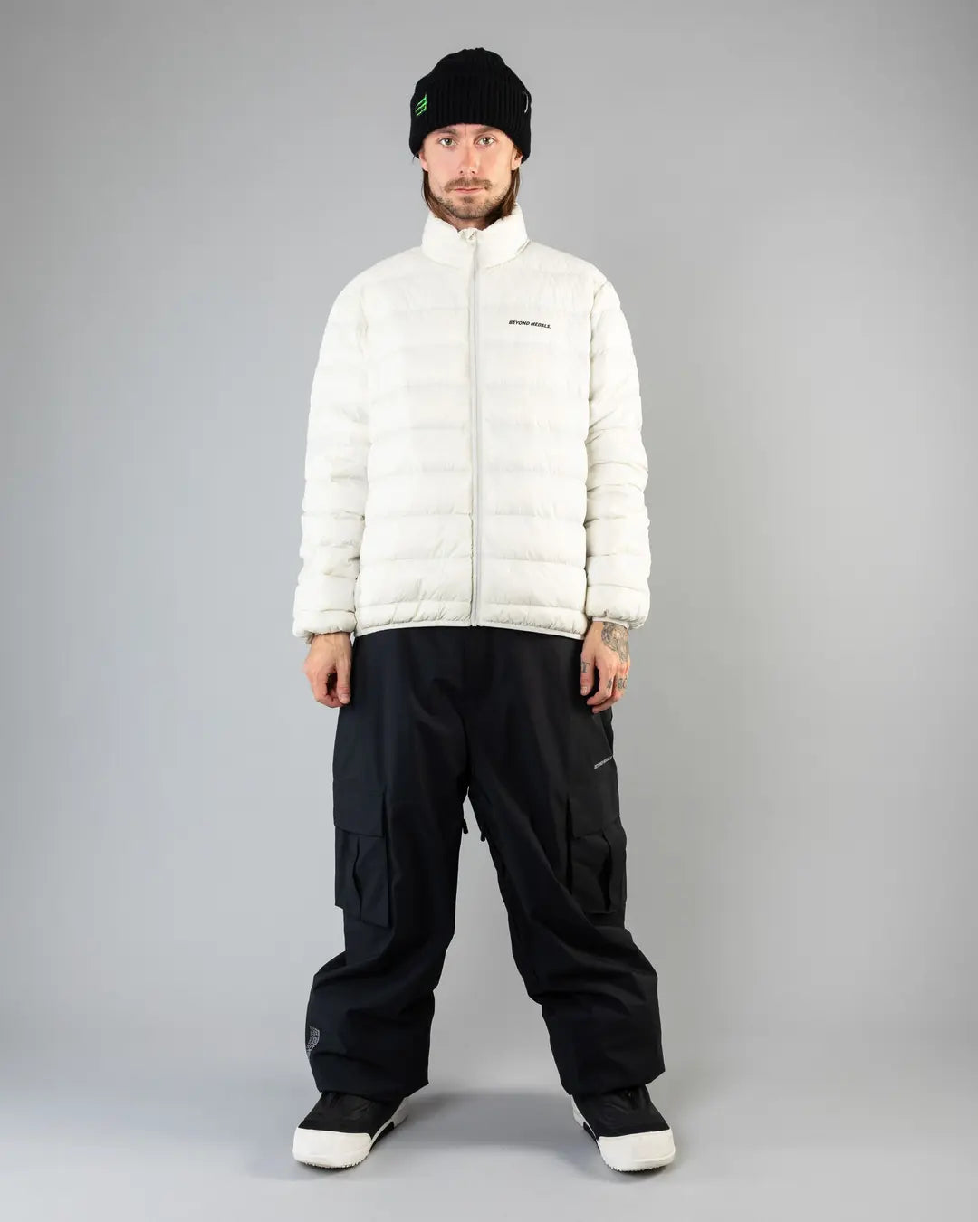 Beyond Medals - PACKABLE DOWN JACKET Off White