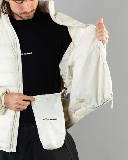 Beyond Medals - PACKABLE DOWN JACKET Off White