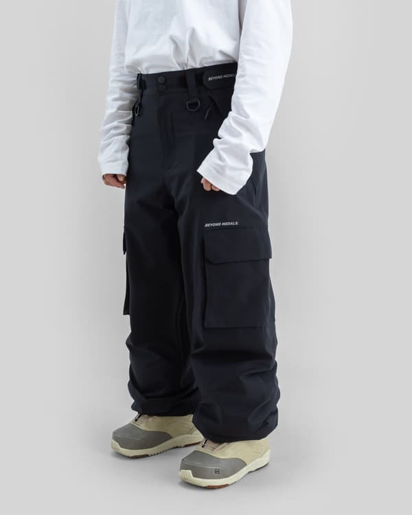 Beyond Medals - Cargo Pants 2L Ripstop — Black