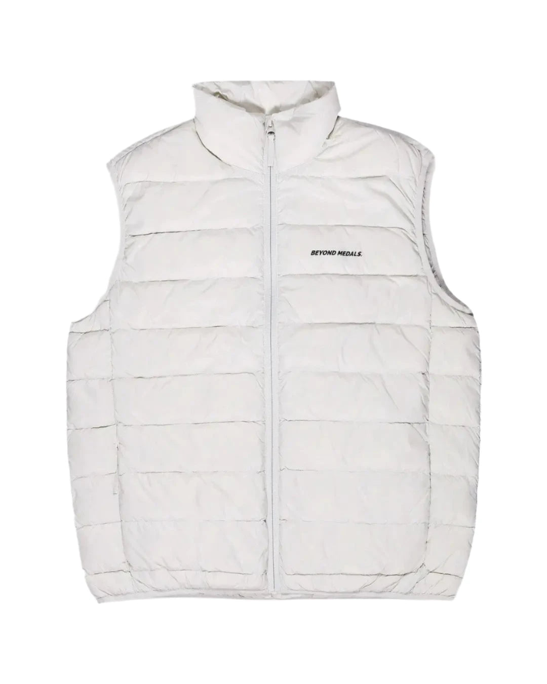 Down vest off white