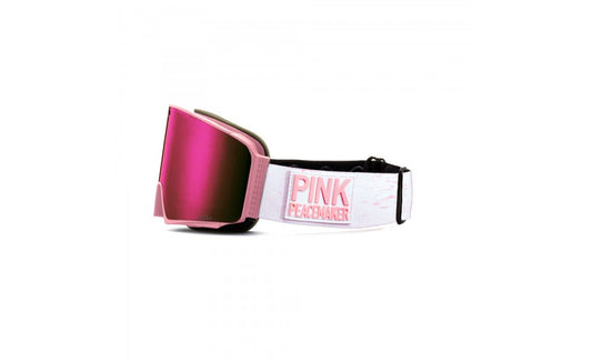 Born on Board - PINK PEACEMAKER Goggles + Clear Lens