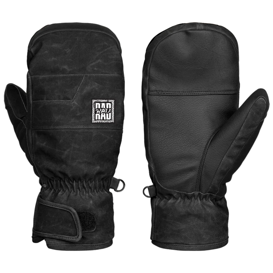 Rad Gloves - WEEKENDER MITTEN Ripstop Musta