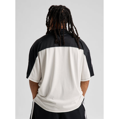 Burton - Short Sleeve Jersey — Stout White / True Black