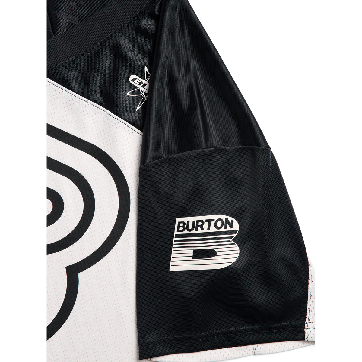 Burton - Short Sleeve Jersey — Stout White / True Black