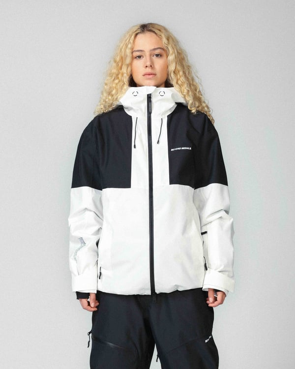 Beyond Medals - FULLZIP JACKET White