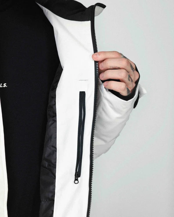 Beyond Medals - FULLZIP JACKET White