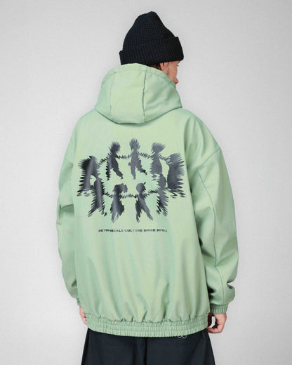 Beyond Medals - SOFTSHELL HOODIE Green