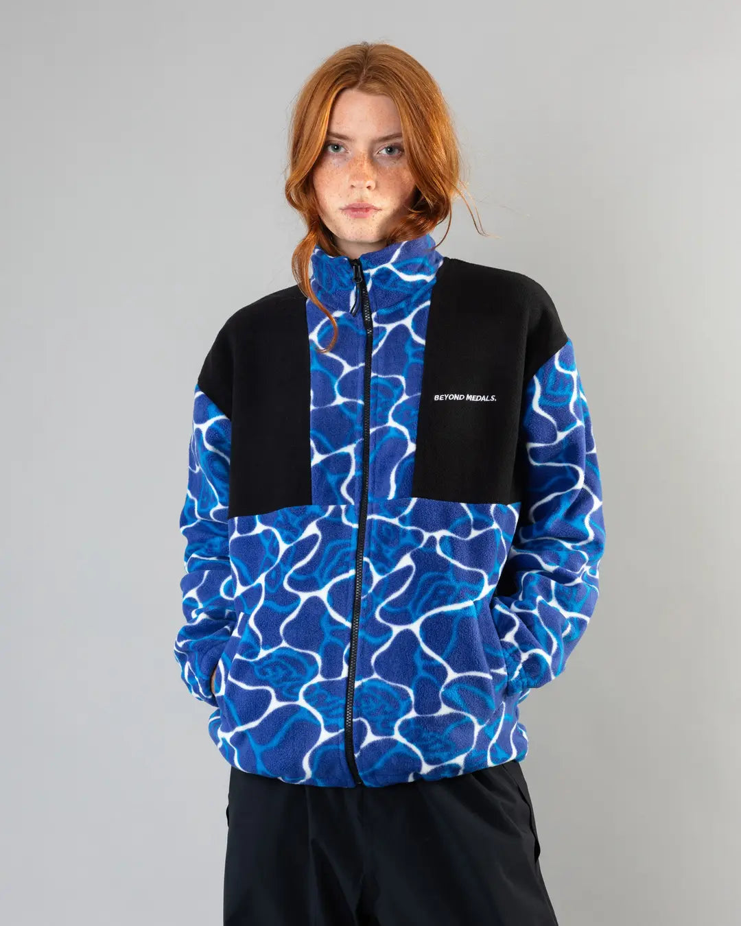 Beyond Medals - Fleece Jacket Blue