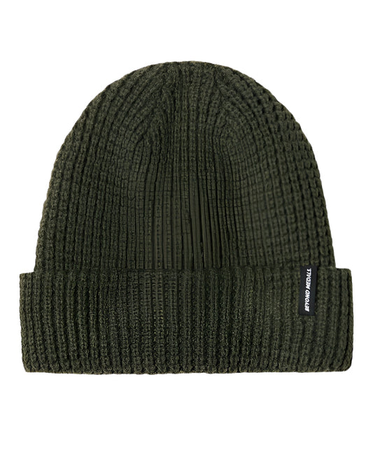 Beyond Medals - Waffle Beanie (green)