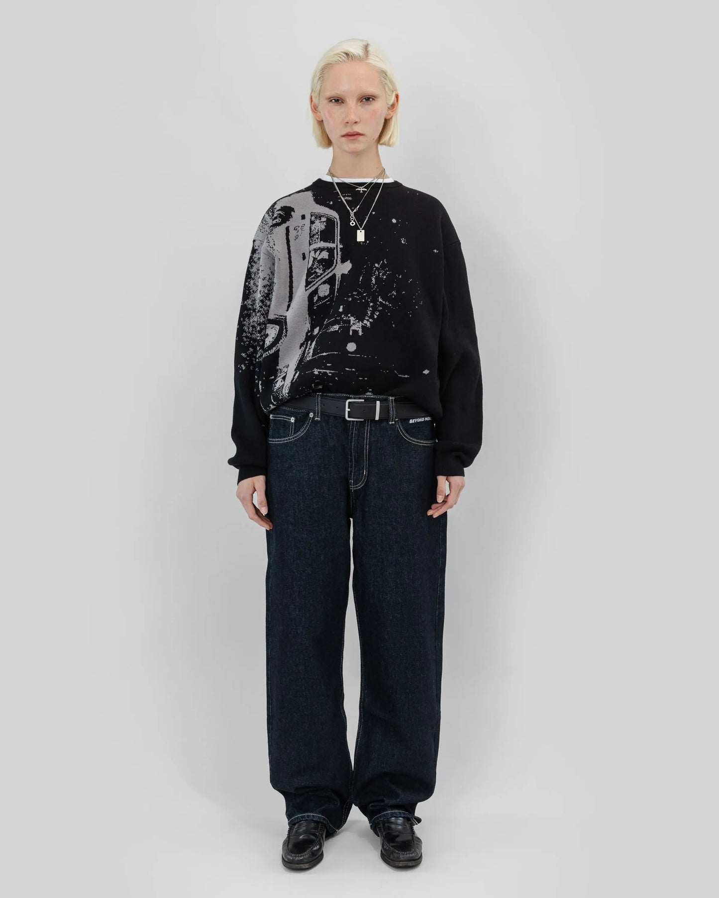 Beyond Medals - Jacquard Knit Sweater