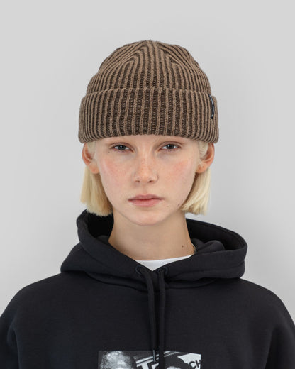 Beyond Medals - SHORT BEANIE Brown