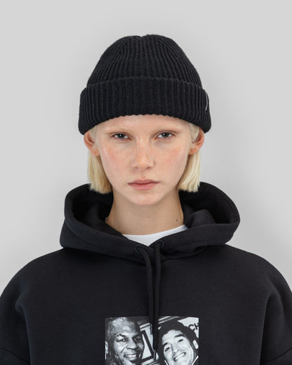 Beyond Medals - SHORT BEANIE Black