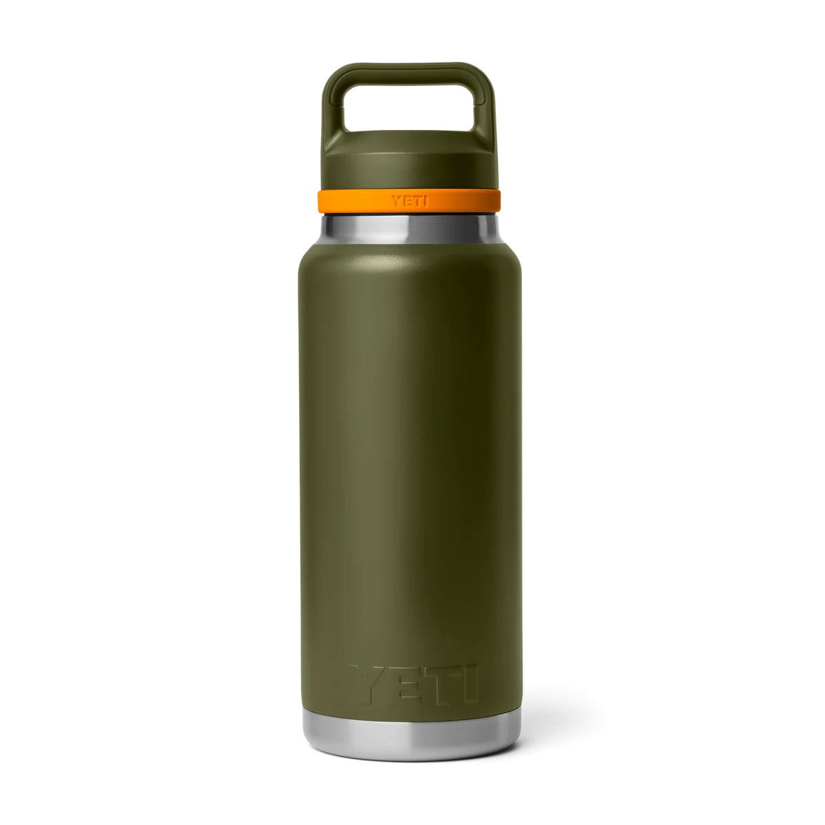YETI - Rambler 36 oz Bottle with Chug Cap (Olive / Orange)